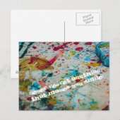 Nooit iets betreuren briefkaart (Voorkant / Achterkant)