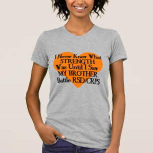 Nooit Kende Sterkte/Hart/Broer...RSD/CRPS T-shirt