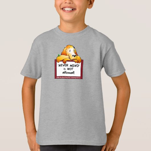 Nooit Kinder T-shirt onthouden (Voorkant)