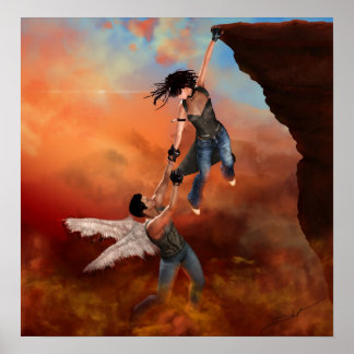 Nooit laten gaan poster