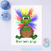 Nooit meer drugs... flyer (Enkel)