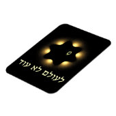 Nooit meer fractale ster van David Magneet (Linkerzijde)