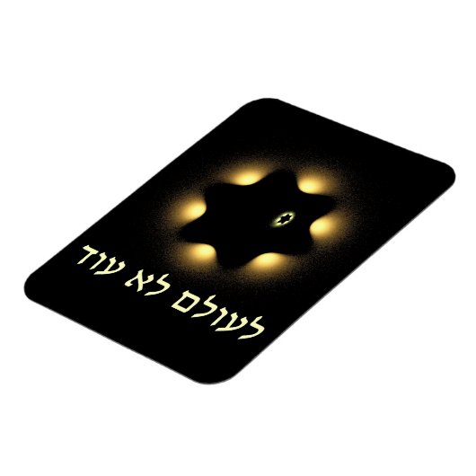 Nooit meer fractale ster van David Magneet (Linkerzijde)