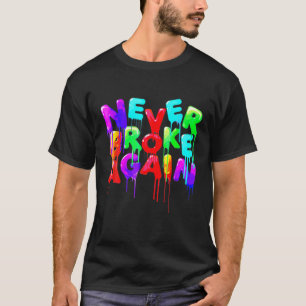 Nooit meer gebroken Kleurrijke Teen 2022 Kinder Bo T-shirt
