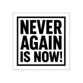 NOOIT MEER IS NU! RUBBERSTEMPEL (Afrduk)