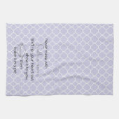 Nooit meer met Southern Women Lavender Custom Kit Theedoek (Horizontaal)