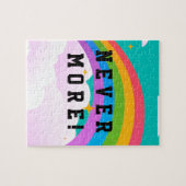 nooit meer regenboogconvenant legpuzzel (Horizontaal)