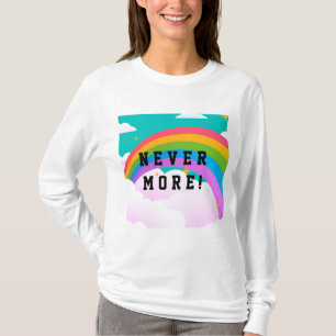 nooit meer regenboogconvenant t-shirt