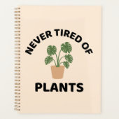 Nooit moe van planten tuinieren planner (Voorkant)