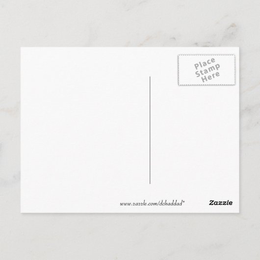 Nooit, nooit opgeven briefkaart (Achterkant)