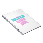 Nooit Notitieboek opgeven (Rechterzijde)