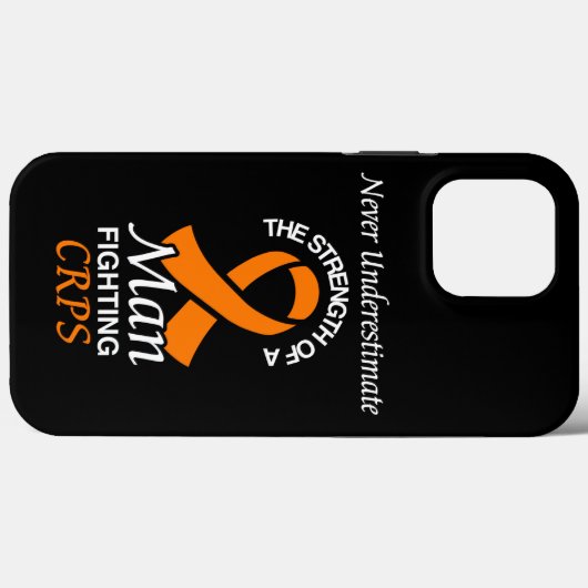 Nooit onderschatten/lint/Man...CRPS Case-Mate iPhone Case (Achterkant (horizontaal))