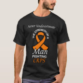 Nooit onderschatten/lint/Man...CRPS T-shirt (Voorkant)