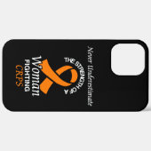 Nooit onderschatten/lint/vrouw...CRPS Case-Mate iPhone Case (Achterkant (horizontaal))