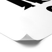 Nooit ooit opgegeven! poster (Hoek)