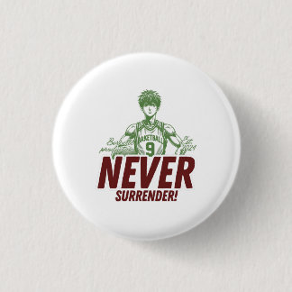 Nooit Opgeven Anime Basketbal Ronde Button 3,2 Cm