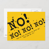 Nooit opgeven briefkaart (Voorkant / Achterkant)