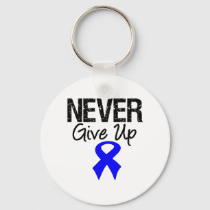 Nooit opgeven (Colon Cancer) Sleutelhanger