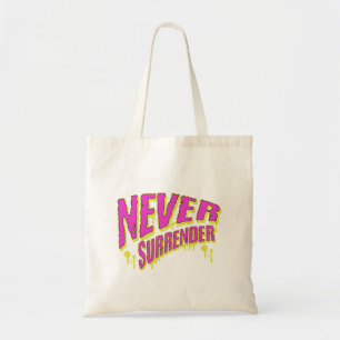 Nooit Opgeven Graffiti Motivatie Typografie Tote Bag