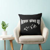 Nooit opgeven kussen (Stoel)