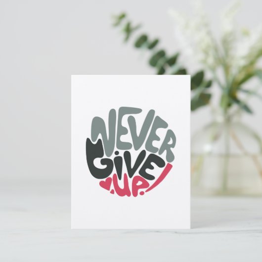 Nooit opgeven - Opwindend wit opsplitsen (Staand voorkant)