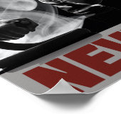 Nooit opgeven poster (Hoek)