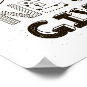 Nooit opgeven poster (Hoek)