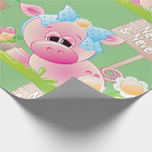 Nooit opschieten en nooit zorgen cadeaupapier