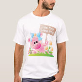 Nooit opschieten en nooit zorgen t-shirt (Voorkant)