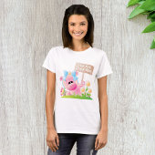 Nooit opschieten en nooit zorgen t-shirt