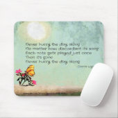 Nooit opschieten van dag tot dag muismat (Met muis)