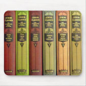 Nooit ouder worden - boekenmousepad muismat (Voorkant)