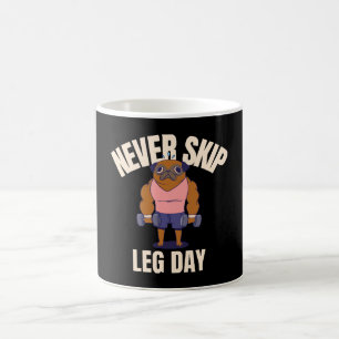 Nooit overslaan been dag koffiemok