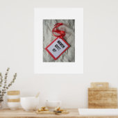 Nooit Poster opgeven (Keuken)