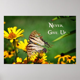Nooit Poster opgeven