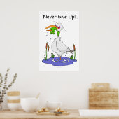 Nooit Poster opgeven (Keuken)