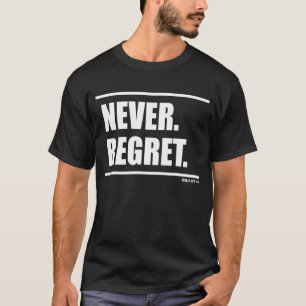 Nooit Regret Bodybuilding Gainz Gym Fitness T-shirt