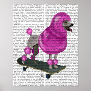 Nooit rusten met varkens poster