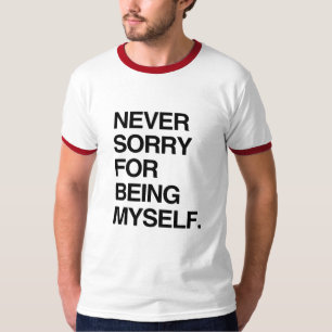 NOOIT SPijt DAT IK MEZELF BEN T-shirt