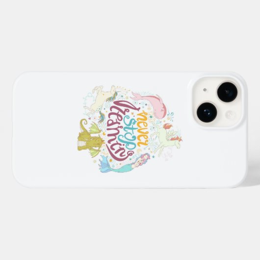 Nooit stoppen met dromen Case-Mate iPhone case (Achterkant (horizontaal))