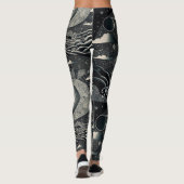 Nooit stoppen met dromen, long y estrellas leggings (Achterkant)