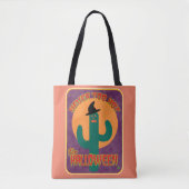 Nooit te heet Halloween Funny Artsy Cactus Draagtas (Voorkant)