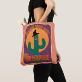 Nooit te heet Halloween Funny Artsy Cactus Draagtas (Dichtbij)