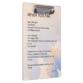 Nooit te laat liefdesgedicht klembord (Rechts)