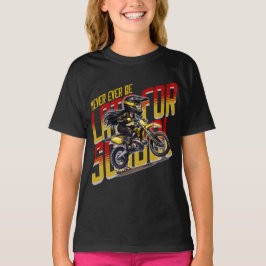 Nooit te laat op school t-shirt