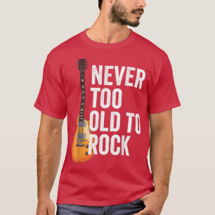 Nooit te oud om te rotsen, vaderdag, gitaar t-shirt