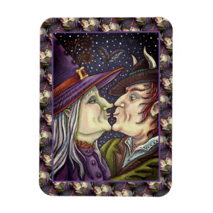 NOOIT TE OUD VOOR ROMANCE, HEKS & WARLOCK IN LIEFD MAGNEET