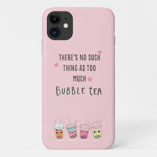 Nooit te veel belabbel Tea iPhone Case (Achterkant)