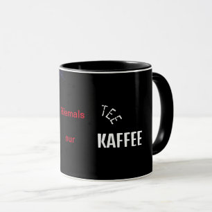 Nooit thee alleen koffie mok