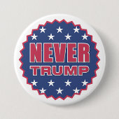 Nooit Trump Button (Voorkant)